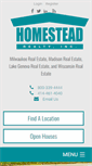 Mobile Screenshot of homesteadrealtyinc.com